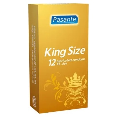 Pasante 20 бр. Големи презервативи Pasante King Size 60 мм - насипни