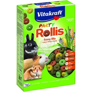 Vitakraft Party Rollis Funny Mix - Лакомство за награда за гризачи 500 г
