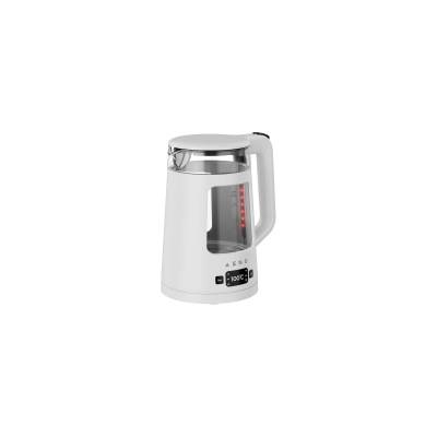 AENO Electric Kettle EK6: 1850-2200W, 2L, Strix, Square-shaped body, Transparent lid, High Resistant Glass, LED-Illumination, Auto Power Off, Dry tank Protection (AEK0006)
