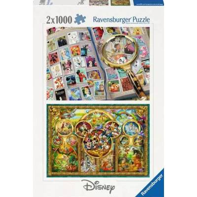 Ravensburger - Puzzle 2x1000 Disney - 1 000 piese