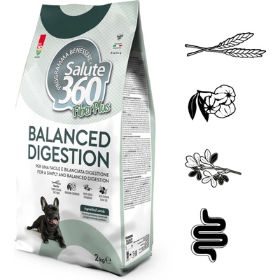Salute Fiber+ Balanced Digestion Adult Lamb 2 kg