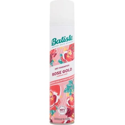 Batiste Rose Gold сух шампоан с аромат на бергамот и жасмин 200 ml за жени