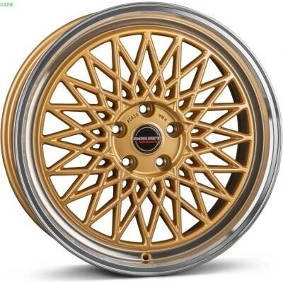 BORBET B 8x18 5x120 ET35 gold rim polished