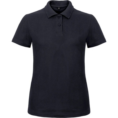 B&C Polokošile B&C ID.001 piqué krátký rukáv dámské COT 01ID1000300 Navy