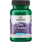 Swanson Zinc Citrate, 30 mg, 60 капсули, Swanson (SW1234)