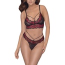 Cottelli - red rose bra set