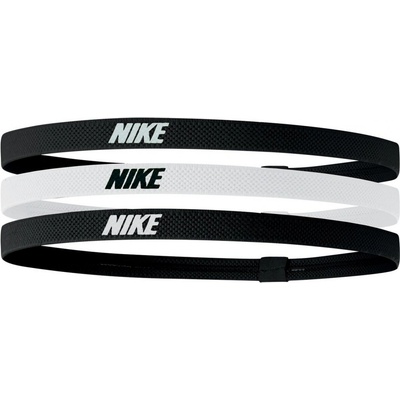 Gumičky do vlasů Nike ELASTIC HEADBANDS 2.0 3 PK černé N.100.4529.036