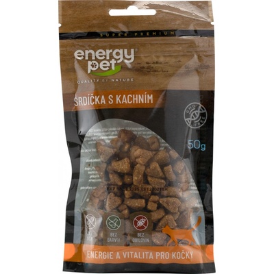 Energy Pet srdiečka s kačacím 50 g