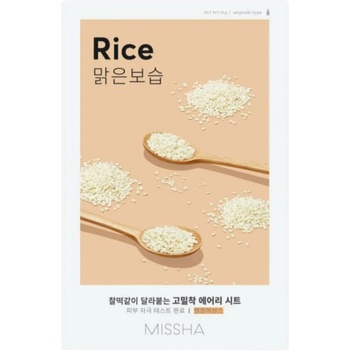 MISSHA - Airy Fit Sheet Mask 19g - Rice