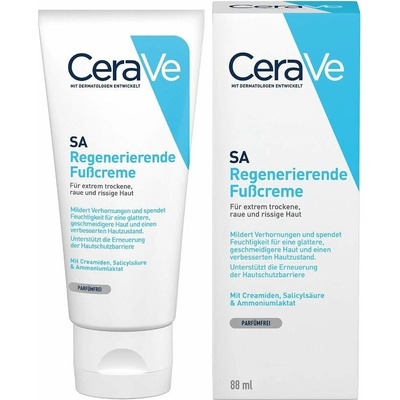 CeraVe SA Zvlhčující krém na nohy 88 ml