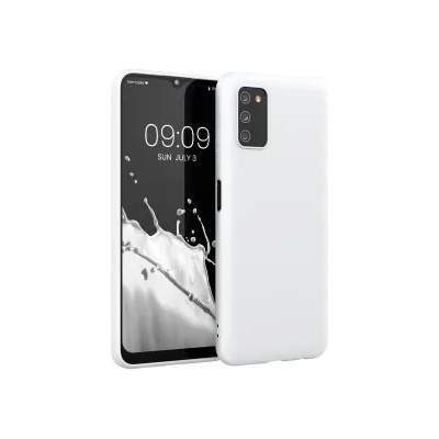 kwmobile Калъф за Samsung Galaxy A03s - бял