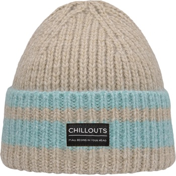 Chillouts Зимна шапка (beanie) Chillouts Cooper Hat Beanie - Beige / Aqua - размер One Size (904-5040-0111)