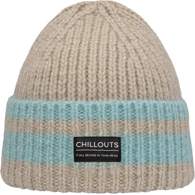 Chillouts Зимна шапка (beanie) Chillouts Cooper Hat Beanie - Beige / Aqua - размер One Size (904-5040-0111)