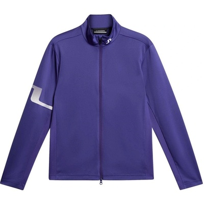J.Lindeberg Heath Zip Mid Layer Deep Wisteria