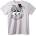 NOONEBRAND Тениска Карикатурно Лице - 7XL, Black