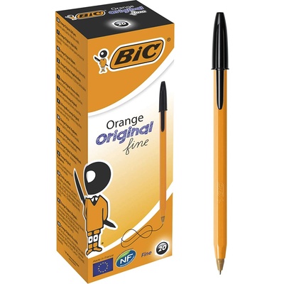 BIC Химикал Bic Orange черен оп. 20