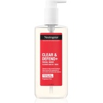 Neutrogena Clear & Defend+ почистващ гел против акне 200ml