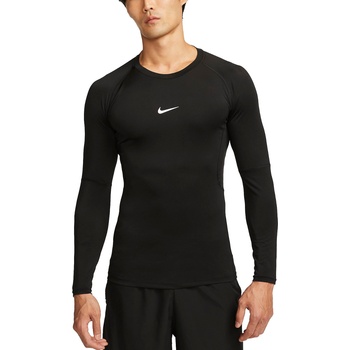 Nike Тениска с дълъг ръкав Nike M NP DF TIGHT TOP LS fb7919-010 Размер XL