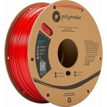 Polymaker PolyLite ASA Червено - 1, 75 mm / 1000 g (PF01004)