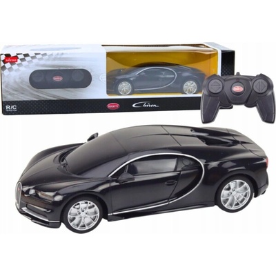 Rastar Auto na dálkové ovládání RC Bugatti Chiron černé 1:24