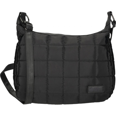 Enrico Benetti dámska crossbody kabelka Demi čierna 39x27 cm
