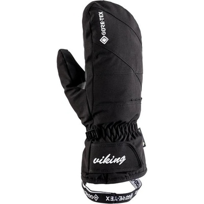 Viking Sherpa gtx mitten dámske rukavice čierna