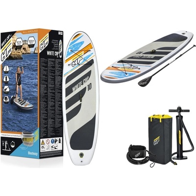 Paddleboard Bestway Hydro-Force 65342 White Cap Set, 3,05 m x 84 cm x 12 cm