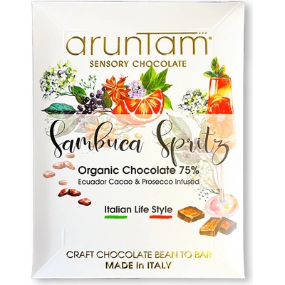 Aruntam 75% hořká SAMBUCA SPRITZ BIO 50 g