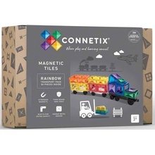 Connetix Tiles 50 ks Transport Pack Rainbow