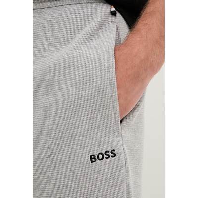 BOSS домашен къс панталон мъжки с памук Waffle Shorts (50535884)