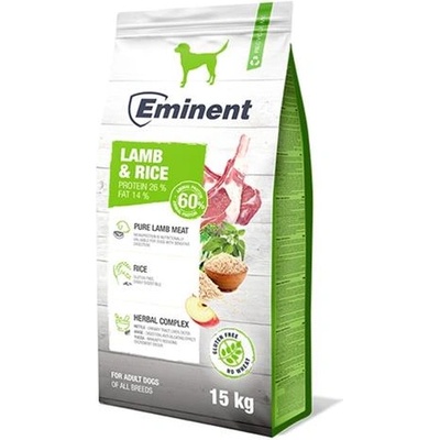 Tekro Eminent Dog Puppy Lamb & Rice 15 + 2 kg