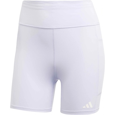 adidas TE 7INCH L dámske krátke legíny svetlomodrá Biela