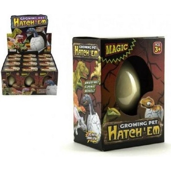 Teddies Dinosaurus líhnoucí a rostoucí z vajíčka