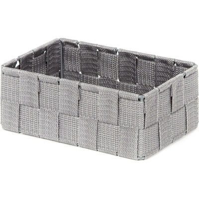 Compactor Úložný organizér do zásuvky TEX košík M 18 x 12 x 7 cm sivý