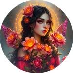 Bluebird Puzzle - Puzzle Round Puzzle - Mysterious Beauty - 500 piese