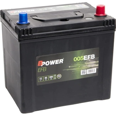 BPOWER ASIA EFB 12V 65Ah 550A 005EFB