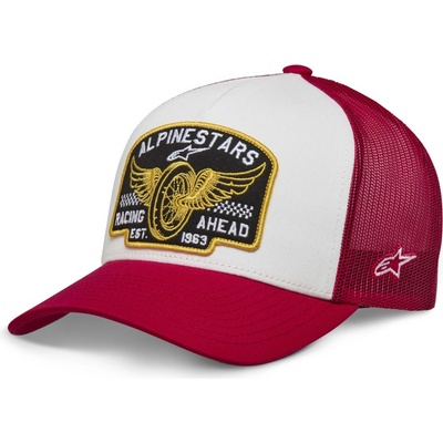 ALPINESTARS HERITAGE PATCHER BÍLÁ/ČERVENÁ