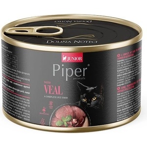 Dolina Noteci Консерва Piper Cat Junior с телешко месо 185 г