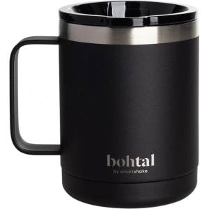 SmartShake Bohtal Insulated Coffee Mug - Black [350 мл] Черен