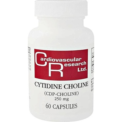 Ecological Formulas Cytidine Choline, 250 mg, 60 капсули, Ecological Formulas (13145 (CDP) EF)