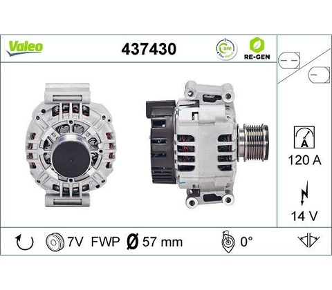 Generátor VALEO 437430