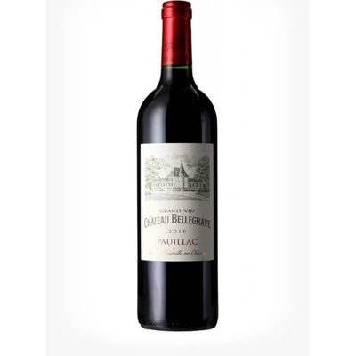 Château Bellegrave Cuvée suché červené 2016 13% 0,75 l (čistá fľaša)