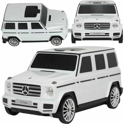 Lebula kufřík jezdítko pro děti auto mercedes g-class 3v1 bílý