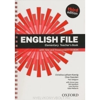 Image 1 of English File Elementary Teacher's Book with Test and Assessment CD-ROM