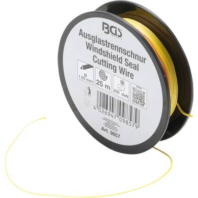 BGS Struna na vyřezávání autoskel, 25 m - BGS 9857