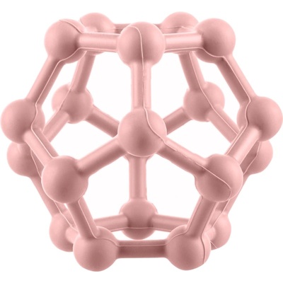 Zopa Silicone Teether Atom гризалка Old Pink