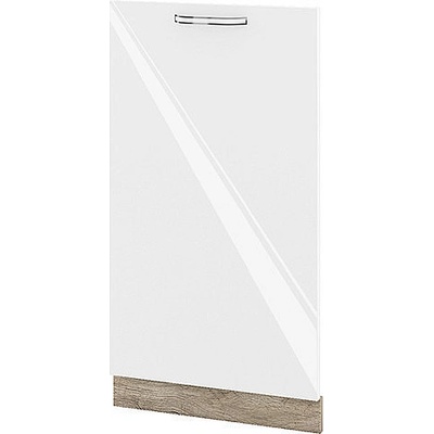 ИРИМ Врата за вградена съдомиялна Сити АРФ-Бяло гланц-05-38 45 см