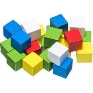 Brewista Colored wooden cubes 1, 5cm 21pcs
