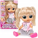 Bayer Design se zvuky City Girl 31 cm růžová/šedá