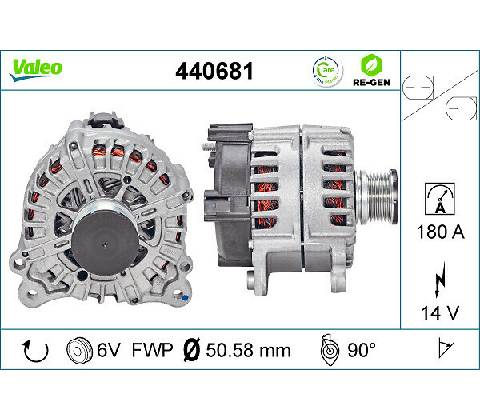Alternátor VALEO 440681